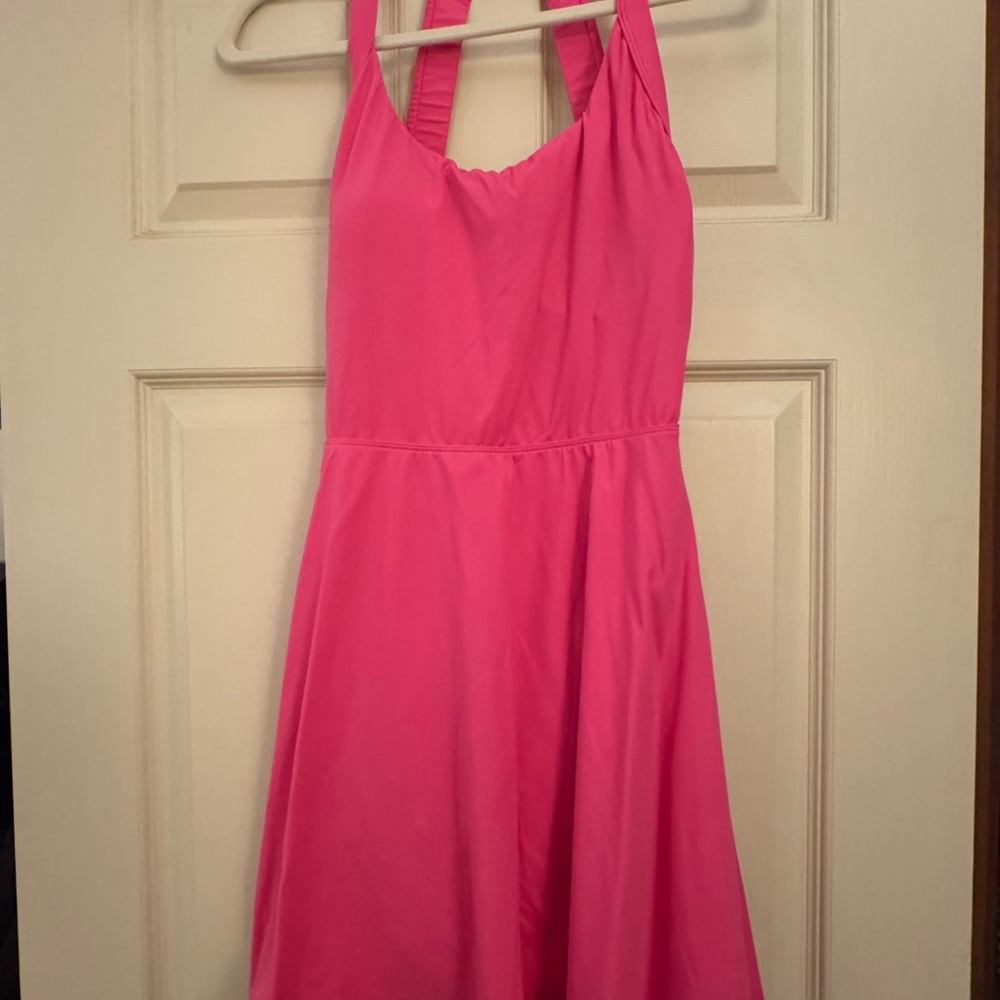 Halara Softlyzero Airy Backless Twisted Dress Easy Peezy